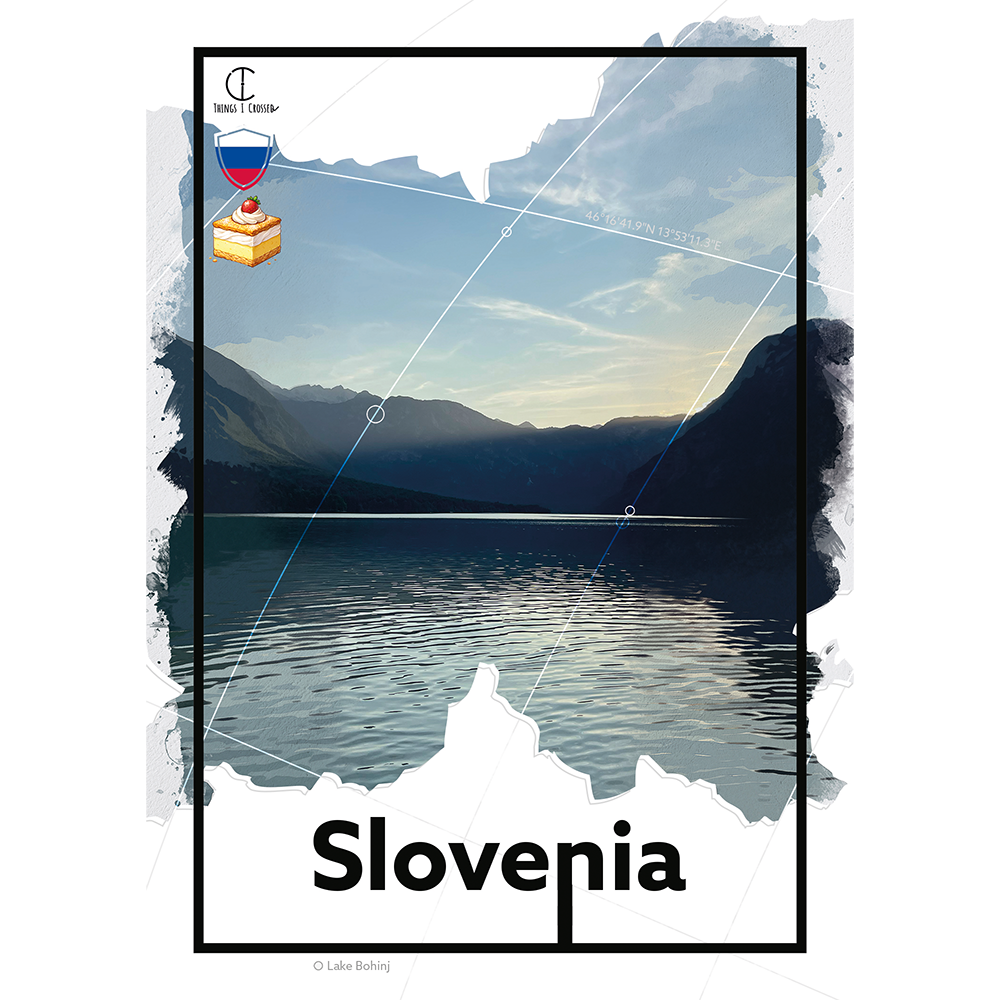 Slovenië Reisposter