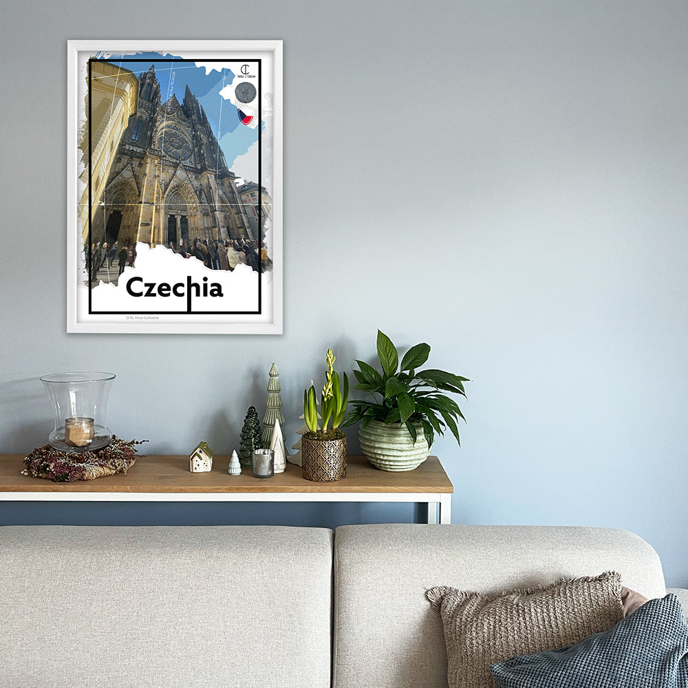 Tsjechië Reisposter