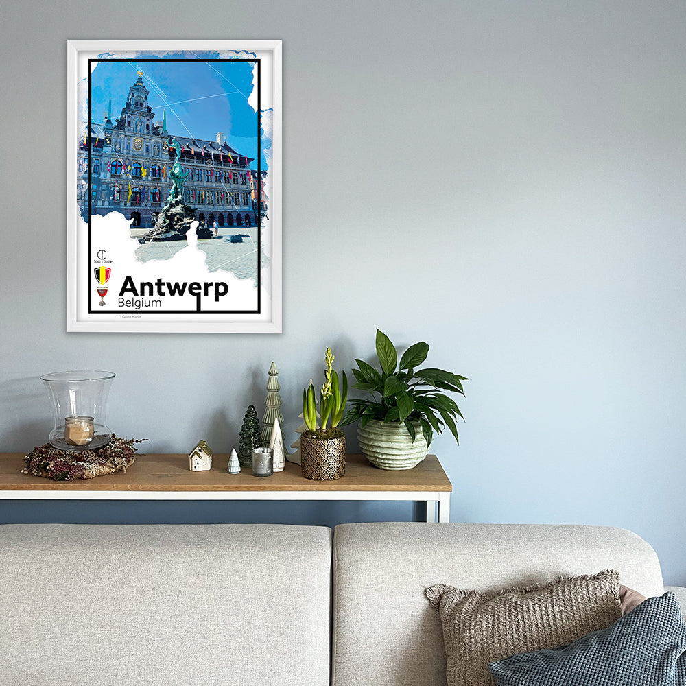 Antwerpen Reisposter