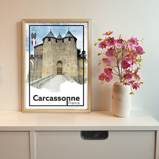 Carcassonne Reisposter