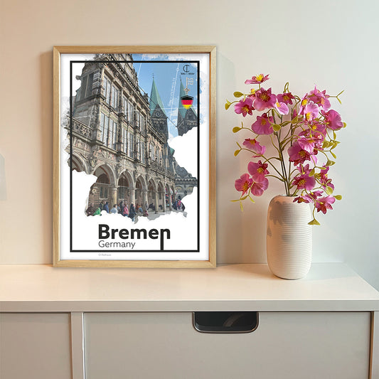 Bremen Reisposter