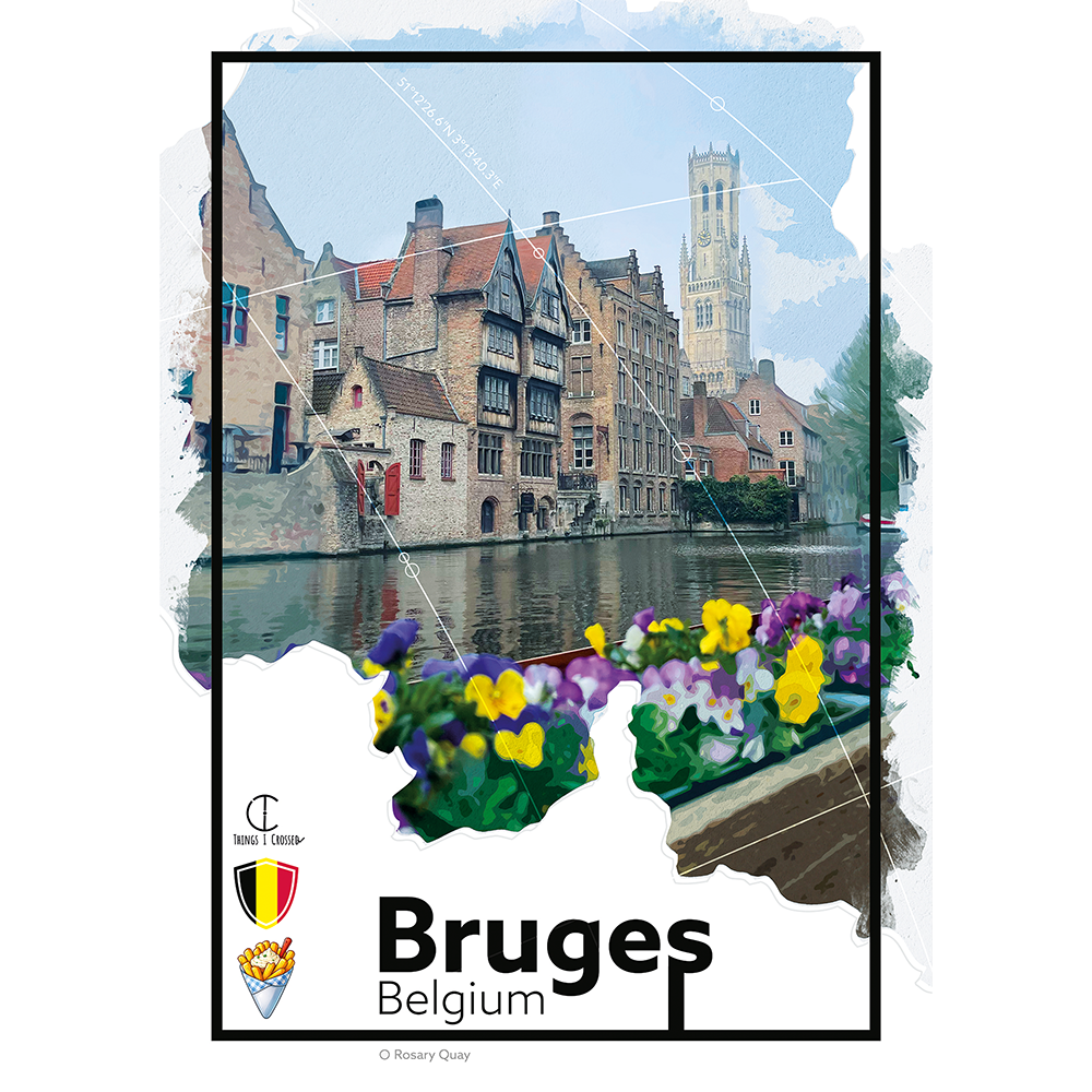 Brugge Reisposter