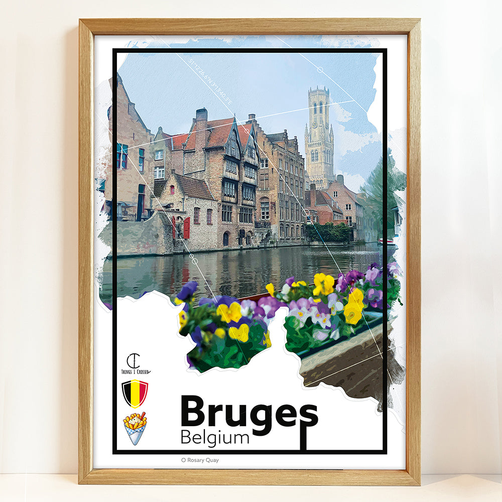 Brugge Reisposter