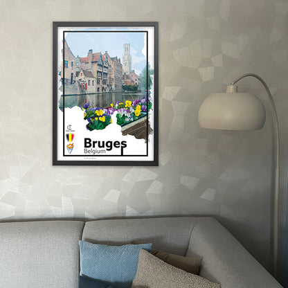 Brugge Reisposter