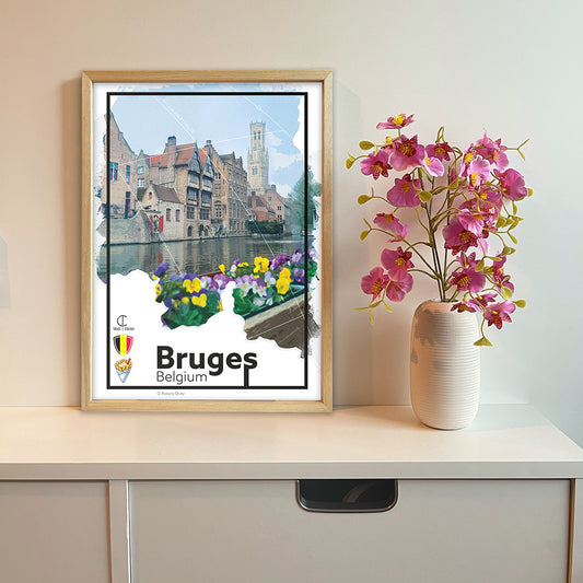 Brugge Reisposter