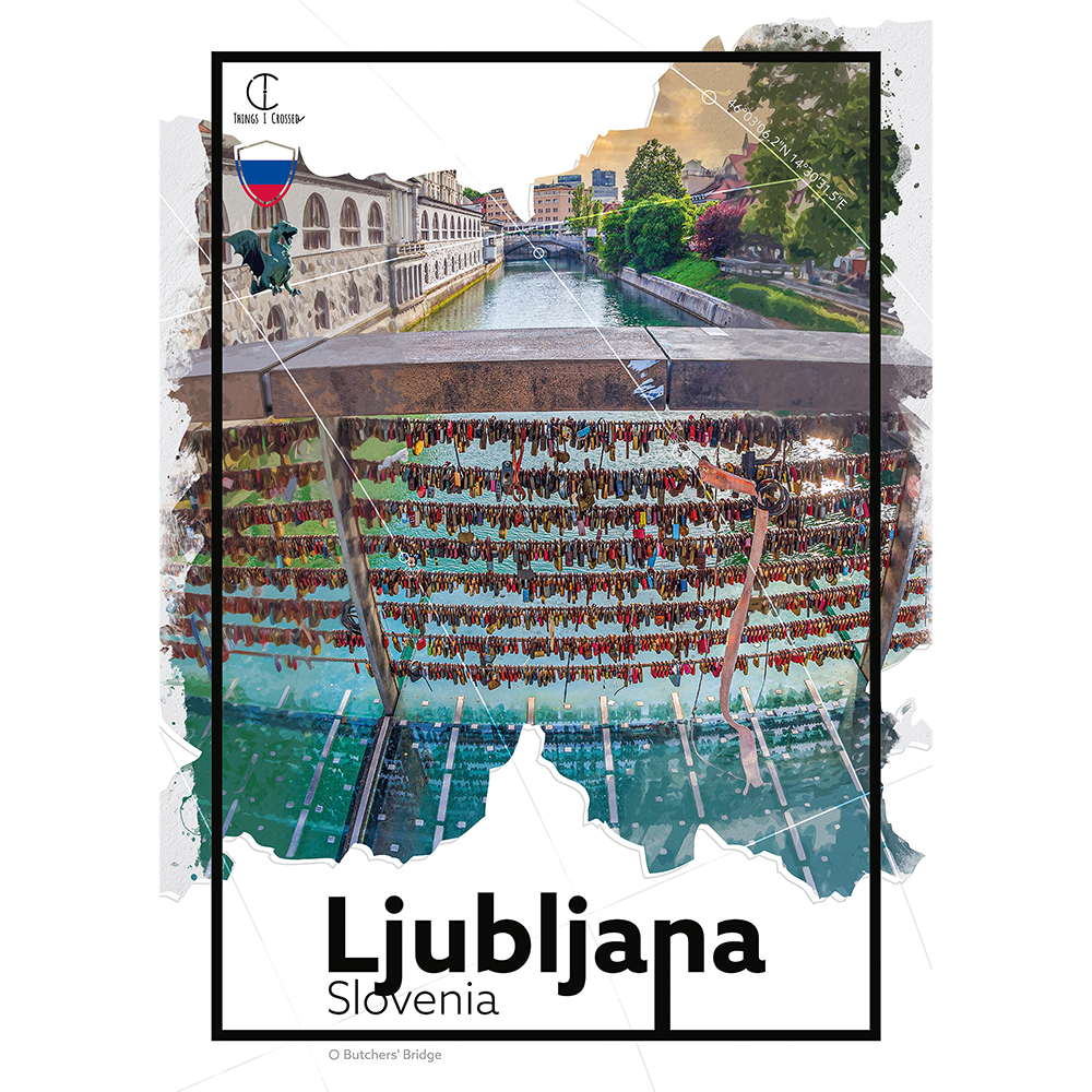 Ljubljana Reisposter