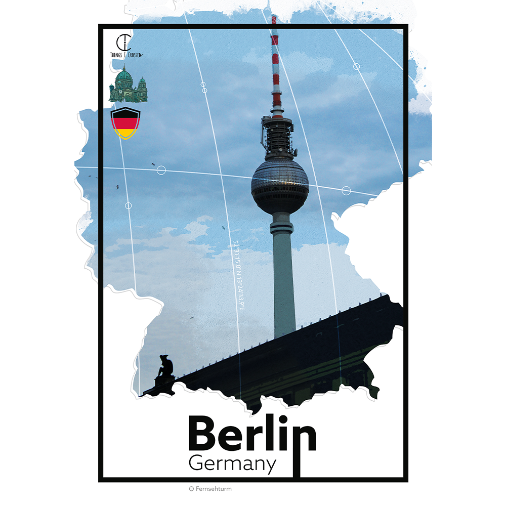 Berlijn Reisposter