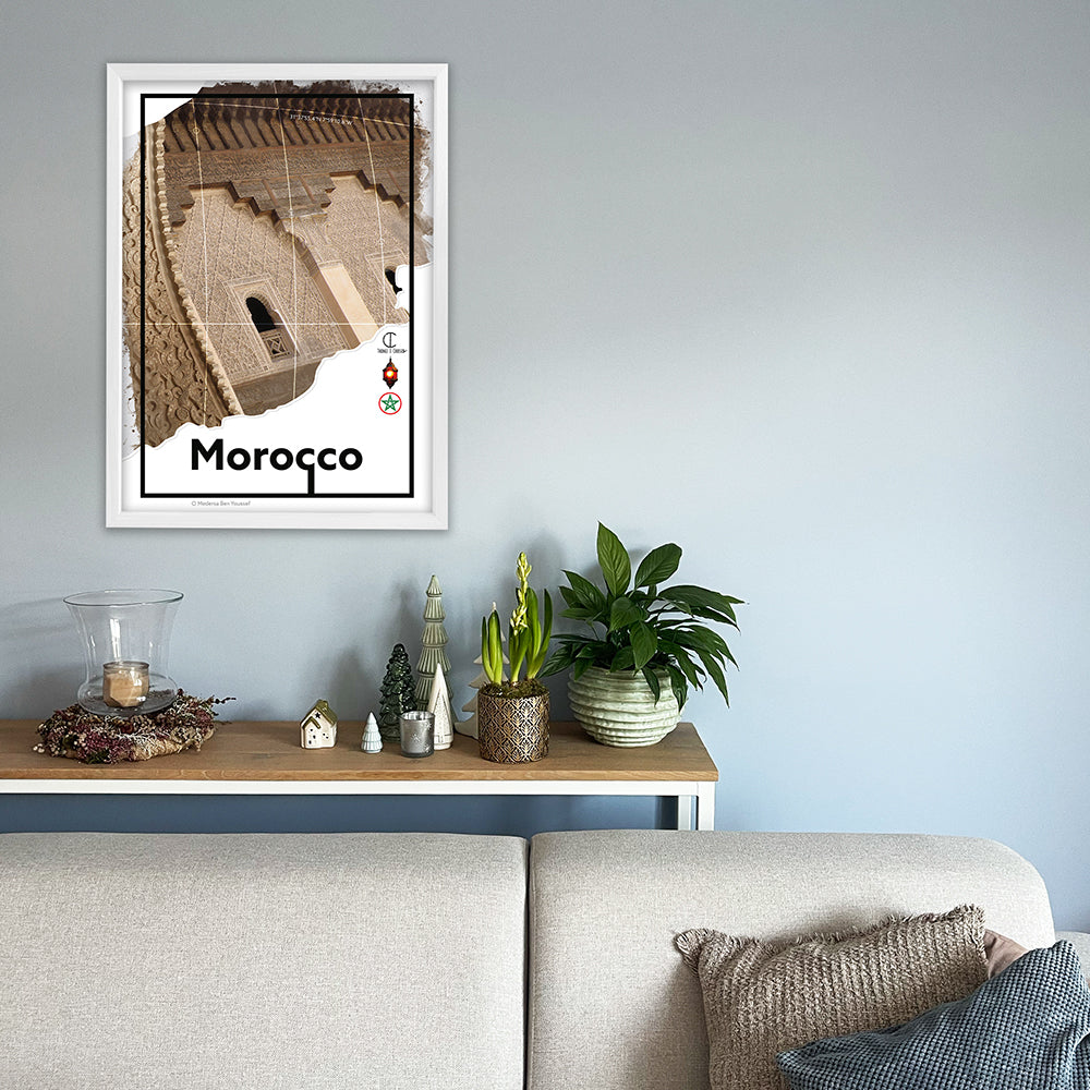 Marokko Reisposter
