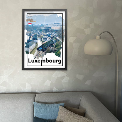 Luxemburg Reisposter