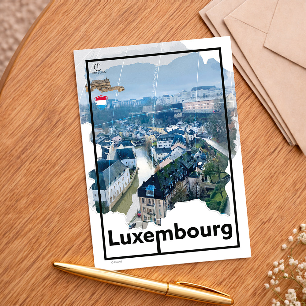Luxemburg Reisposter