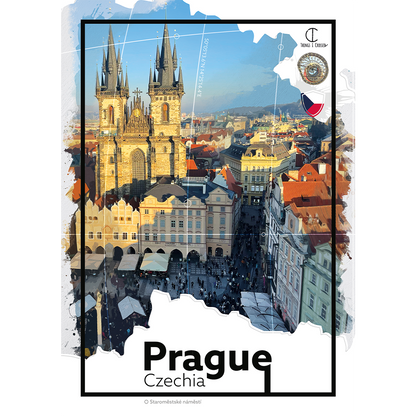 Praag Reisposter