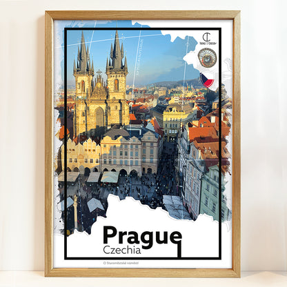 Praag Reisposter