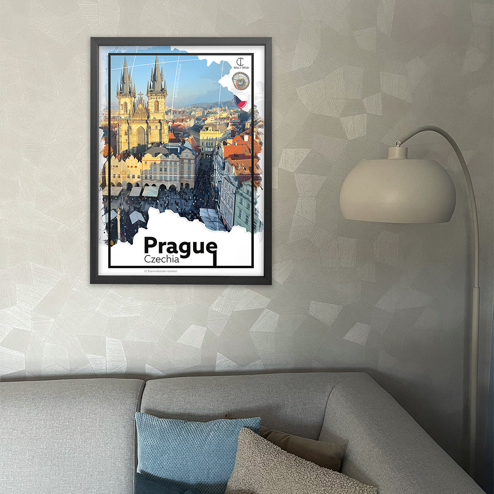 Praag Reisposter