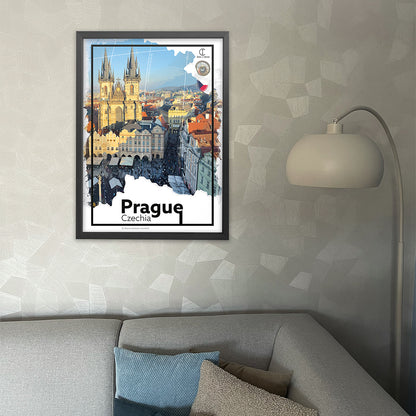 Praag Reisposter