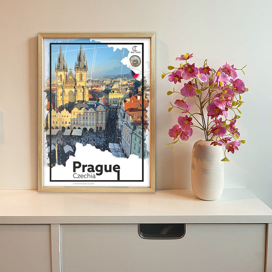 Praag Reisposter