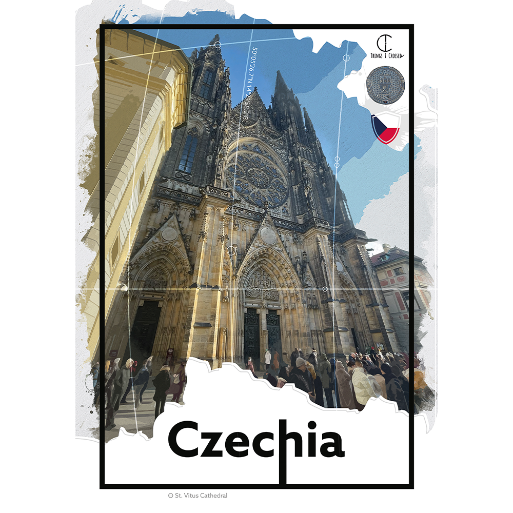 Tsjechië Reisposter