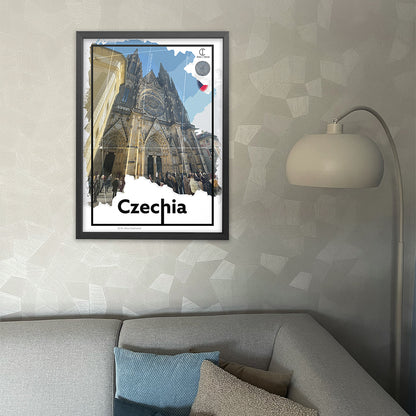 Tsjechië Reisposter