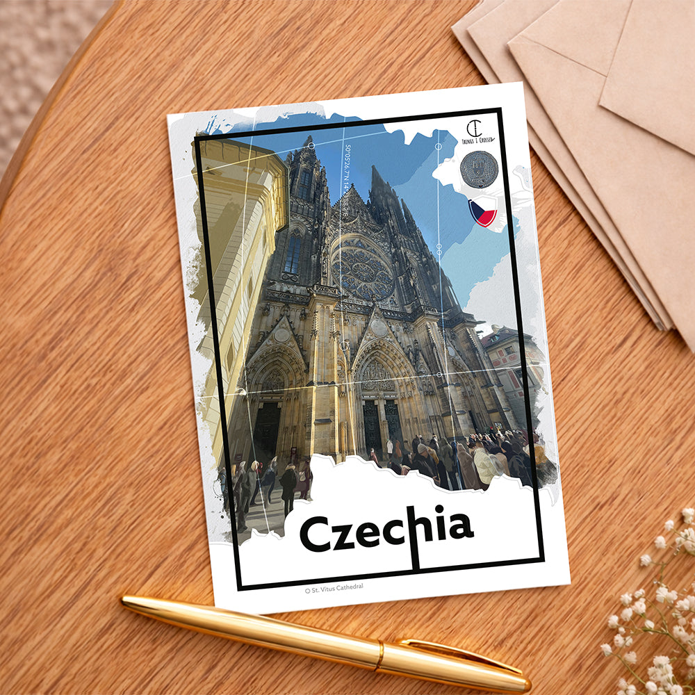 Tsjechië Reisposter