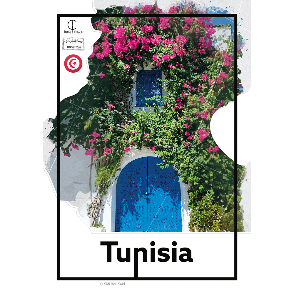 Reisposter Tunesië