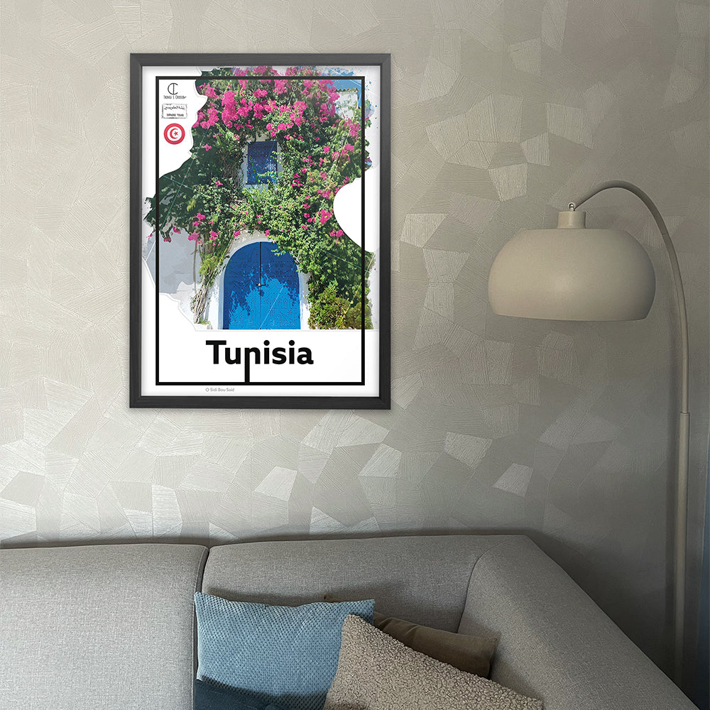 Reisposter Tunesië