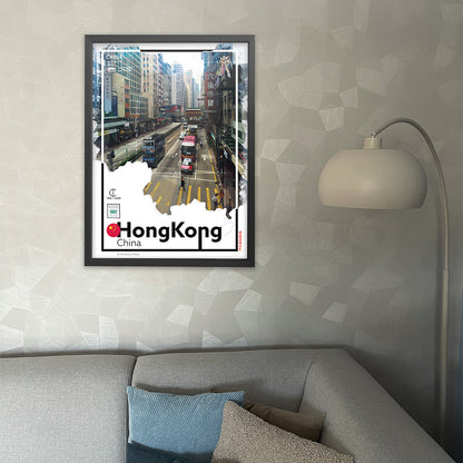 Hong Kong Travel Poster