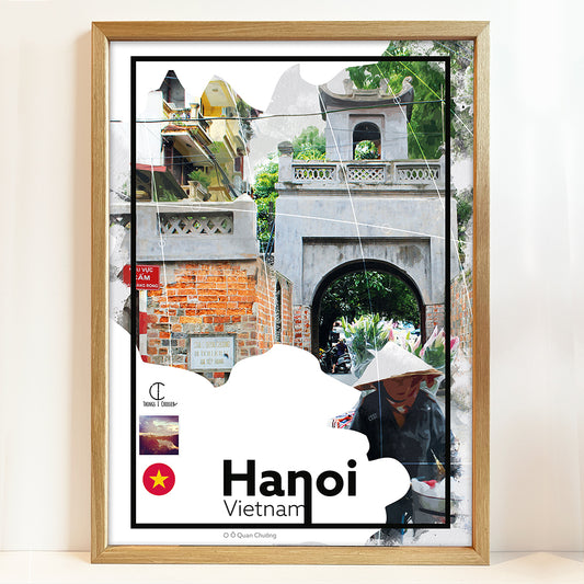 Hanoi Reisposter