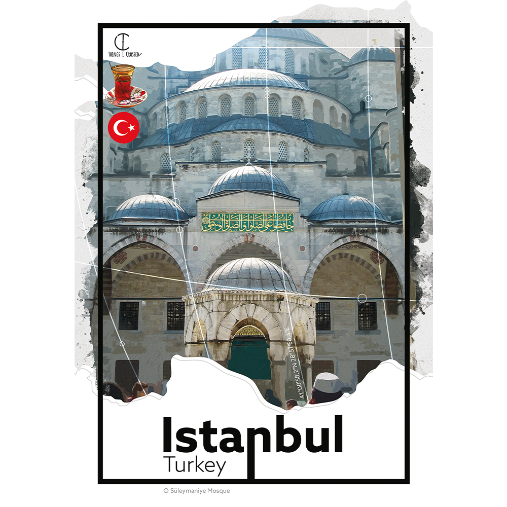 Istanboel Reisposter