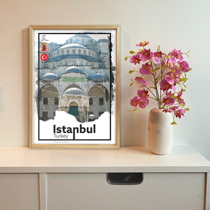 Istanboel Reisposter