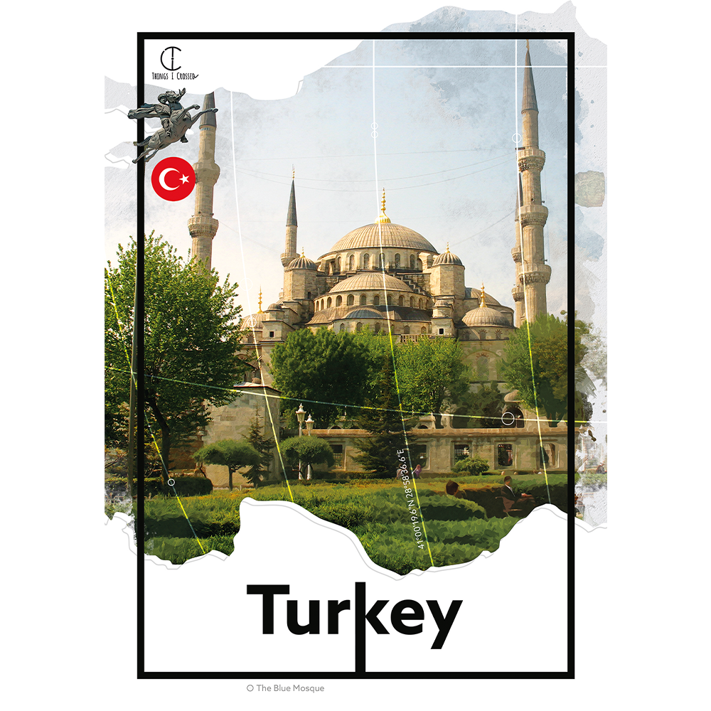 Turkije Reisposter