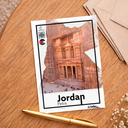 Jordanië Reisposter