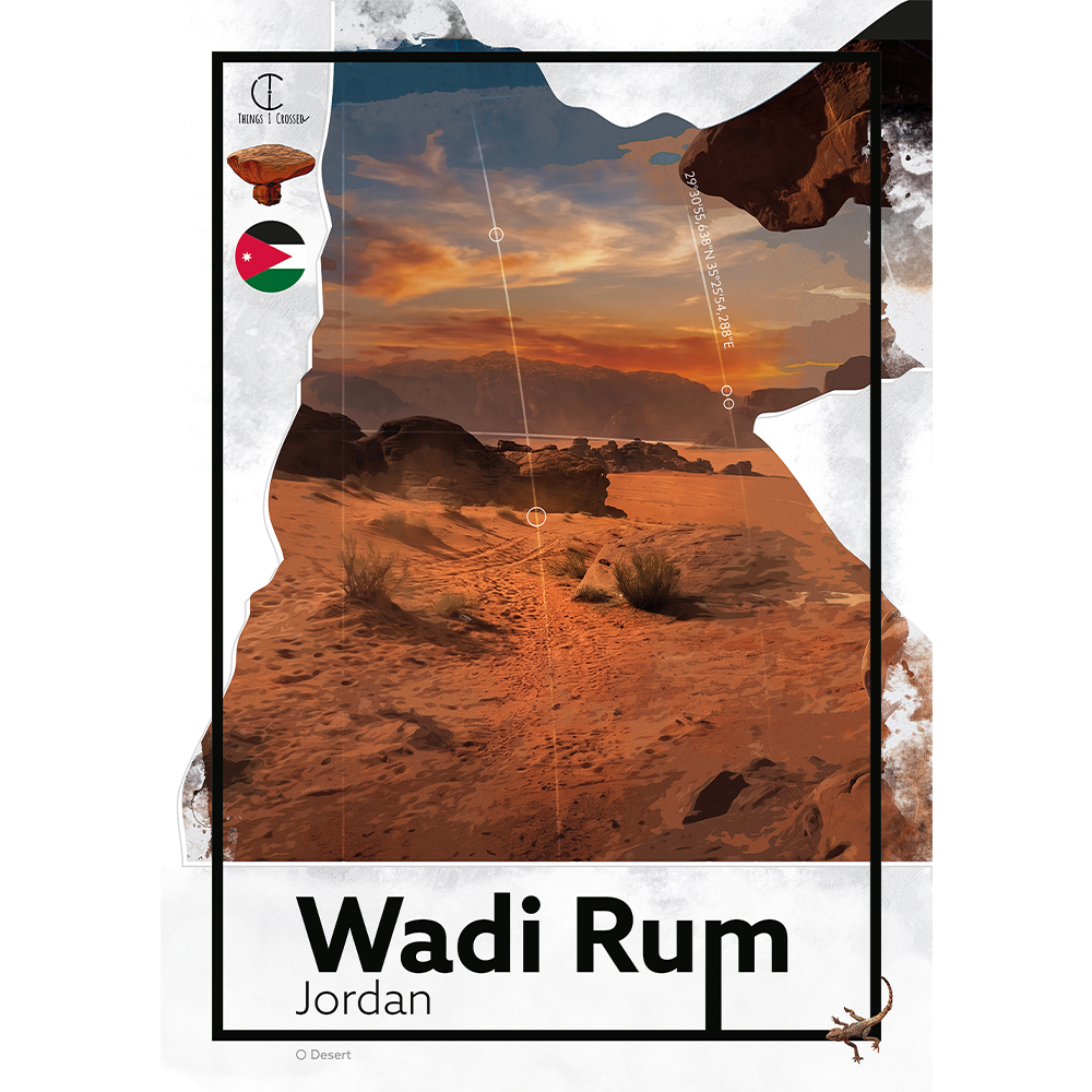Wadi Rum Reisposter
