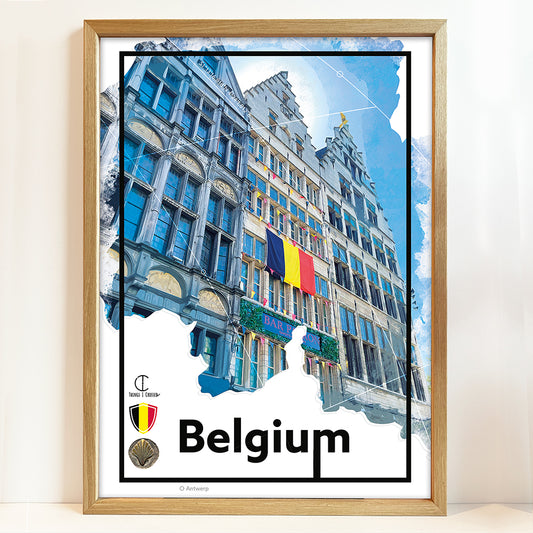 België Reisposter