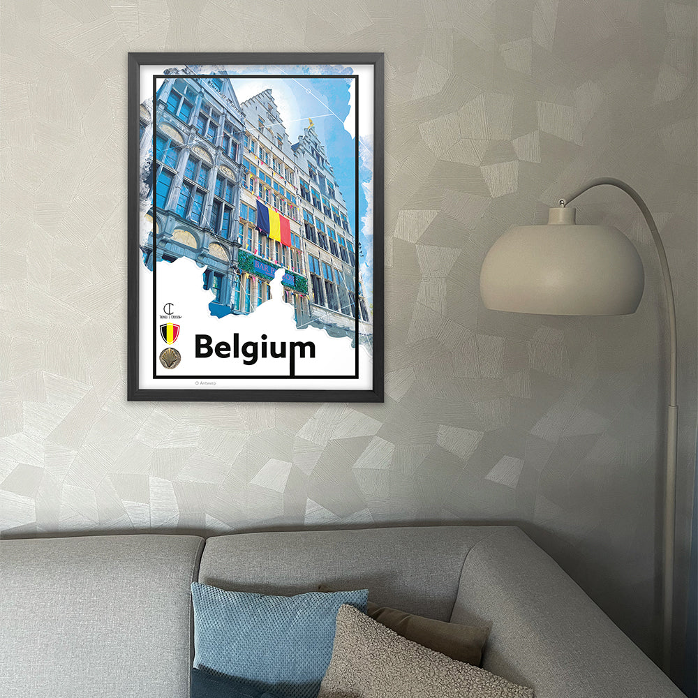 België Reisposter