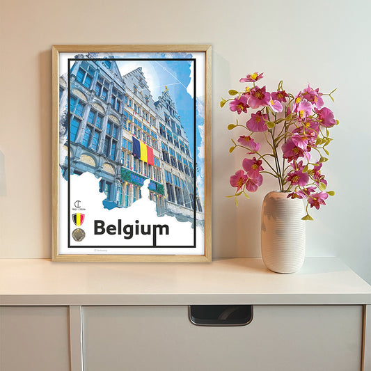 België Reisposter