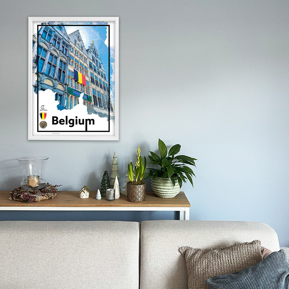 België Reisposter