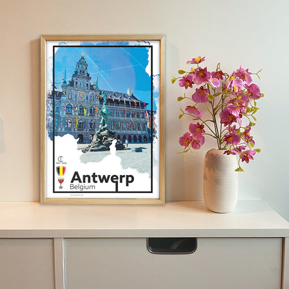 Antwerpen Reisposter