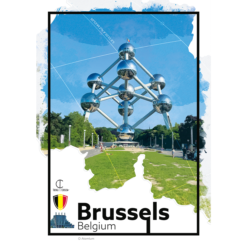 Brussel Reisposter
