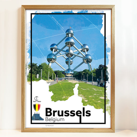 Brussel Reisposter