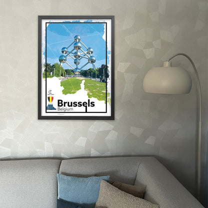 Brussel Reisposter