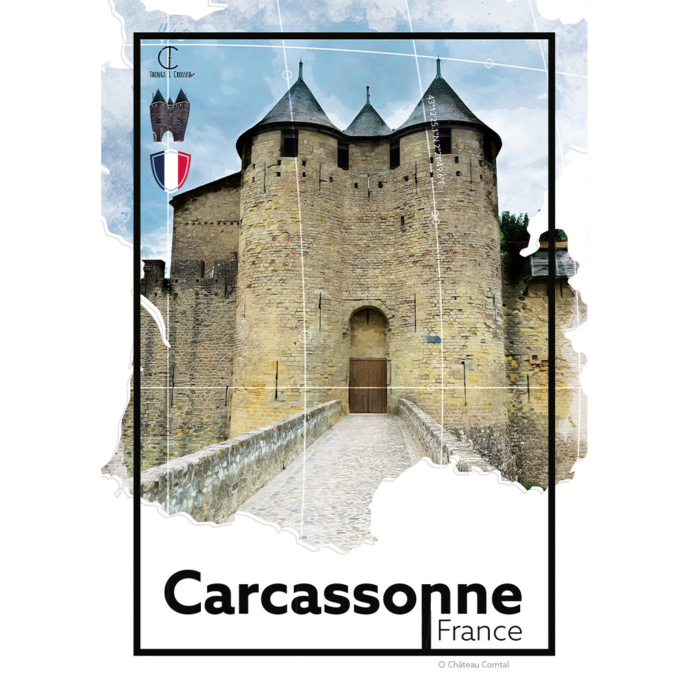 Carcassonne Reisposter