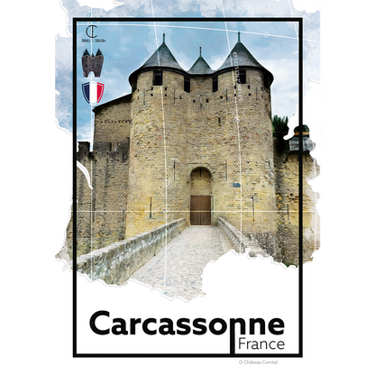 Carcassonne Reisposter