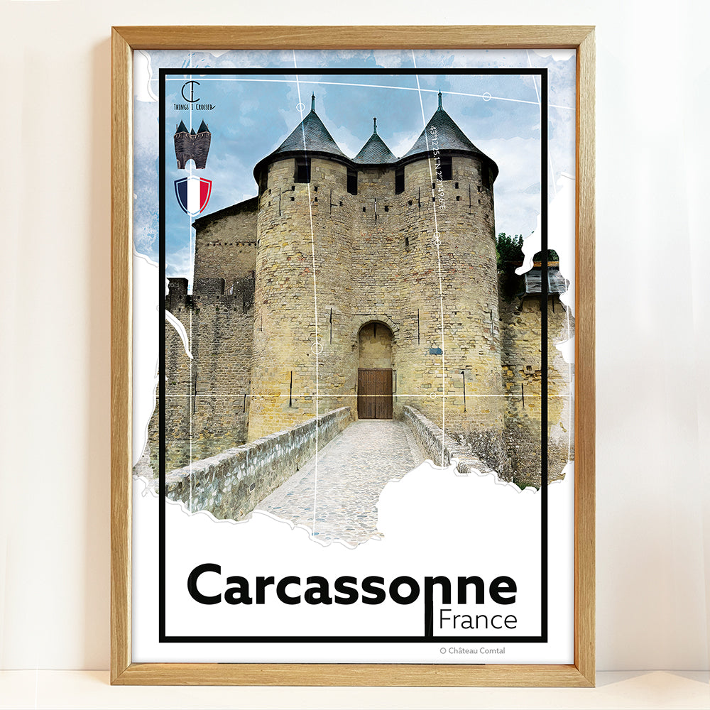 Carcassonne Reisposter