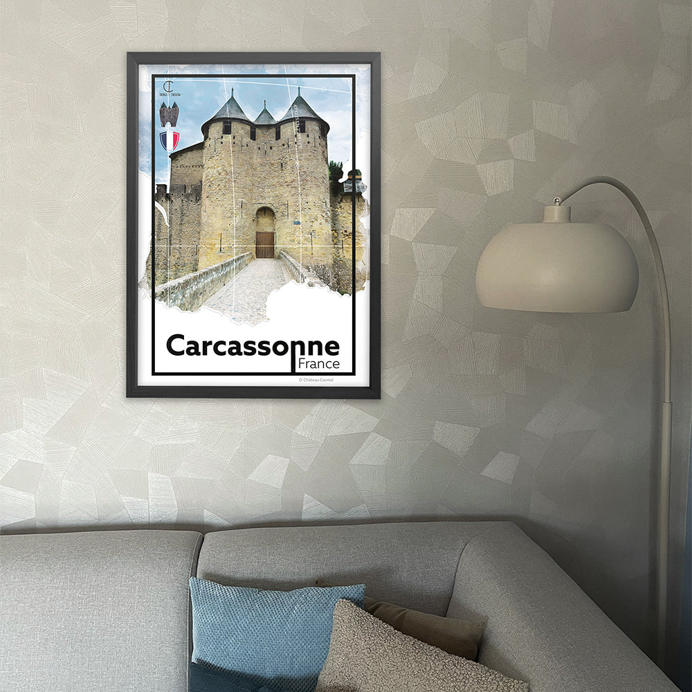 Carcassonne Reisposter