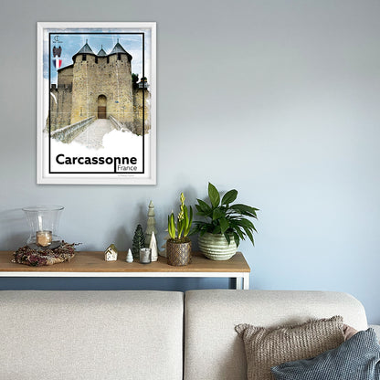 Carcassonne Reisposter