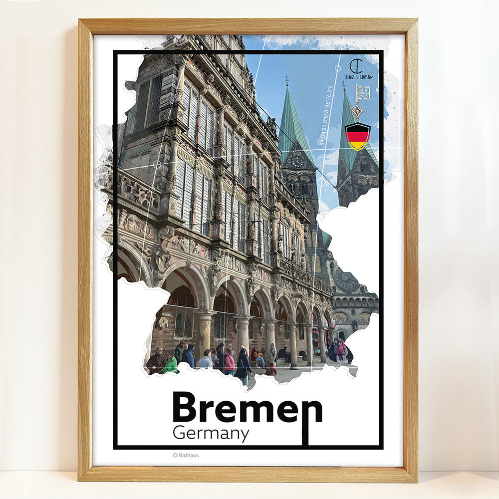 Bremen Reisposter
