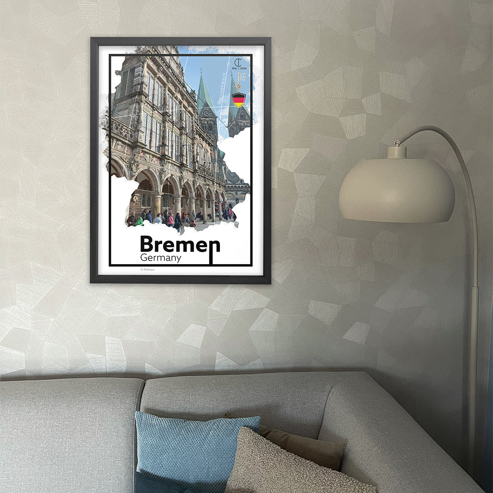 Bremen Reisposter