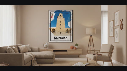 Kairouan Reisposter